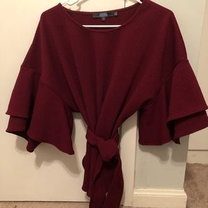 Anthropologie textured top